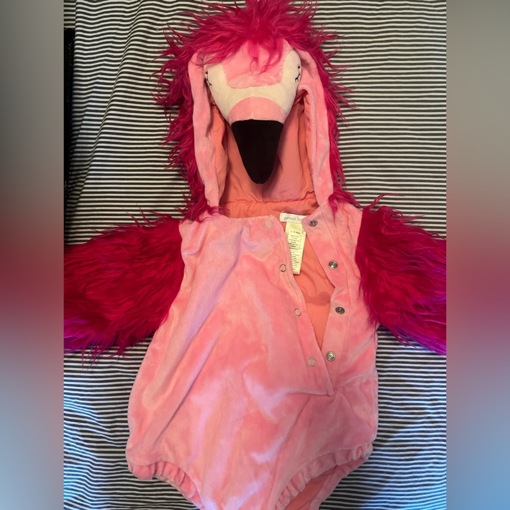 Pottery Barn Flamingo Baby Halloween Costume